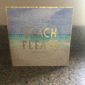 Beach Please Wall Art